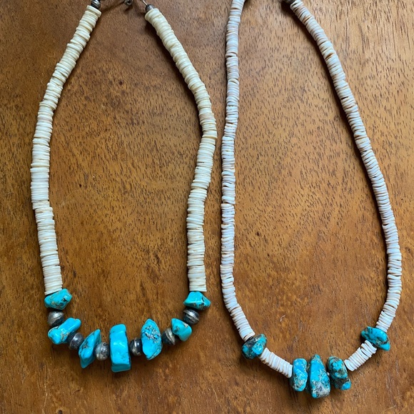 Other - Men’s. Vintage heishi and gemstone necklaces.